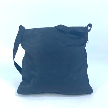 PRADA Shoulder Bag 2VH055 Nylon black With logo Triangle logo plate mens Used Authentic